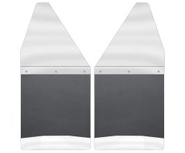 Husky Liners GM 88-00 K1500/K2500 / 99-16 Silverado/Sierra 12in W SS Top Kick Back Front Mud Flaps for Toyota Tundra XK50