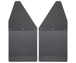 Husky Liners GM 99-16 Silverado/Sierra 12in W Black Top & Weight Kick Back Front Mud Flaps for Toyota Tundra XK50