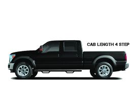 N-Fab Nerf Step 07-17 Toyota Tundra Double Cab - Tex. Black - Cab Length - 3in for Toyota Tundra XK50