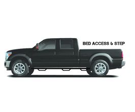 N-Fab Podium SS 07-16 Toyota Tundra Double Cab 6.5ft Bed - Polished Stainless - Bed Access - 3in for Toyota Tundra XK50