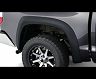 Bushwacker 14-18 Toyota Tundra Fleetside Extend-A-Fender Style Flares 2pc - Black for Toyota Tundra Limited/Platinum/SR/SR5/Trail/1794 Edition/TRD Pro