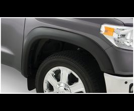 Bushwacker 14-18 Toyota Tundra OE Style Flares 2pc Fits w/ Factory Mudflap - Black for Toyota Tundra XK50