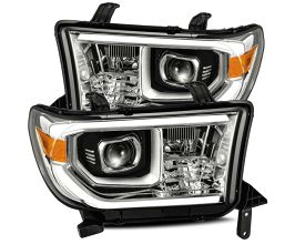 AlphaRex 07-13 Toyota Tundra PRO-Series Projector Headlights Plank Style Chrome w/Activation Light for Toyota Tundra XK50