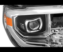 AlphaRex 14-18 Toyota Tundra PRO-Series Projector Headlights Chrome w/ Sequential Signal and DRL for Toyota Tundra XK50