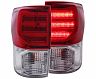 Anzo 2007-2013 Toyota Tundra LED Taillights Red/Clear G2