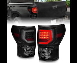 Anzo Anzo 07-11 Toyota Tundra Full LED Tailights Black Housing Smoke Lens G2 (w/C Light Bars) for Toyota Tundra XK50