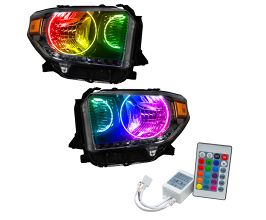 Oracle Lighting 14-17 Toyota Tundra SMD HL - Dual Halo Kit - ColorSHIFT w/ Simple Controller for Toyota Tundra XK50