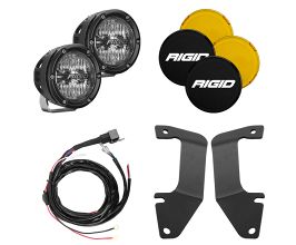 Rigid Industries 14-20 Toyota Tundra A-Pillar Light Kit (Incl. 4In 360-Series Drive) for Toyota Tundra XK50