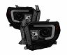 Spyder Toyota Tundra 2014-2016 Projector Headlights Light Bar DRL Black Smoke PRO-YD-TTU14-DRL-BSM
