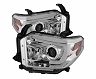 Spyder Toyota Tundra 2014-2016 Projector Headlights Light Bar DRL Chrome PRO-YD-TTU14-DRL-C