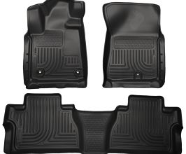 Husky Liners 14 Toyota Tundra Weatherbeater Black Front & 2nd Seat Floor Liners for Toyota Tundra XK50