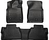 Husky Liners 14 Toyota Tundra Weatherbeater Black Front & 2nd Seat Floor Liners for Toyota Tundra