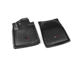 Rugged Ridge Floor Liner Front Black 2012-2020 Toyota Sequoia / Tundra Regular / Double Cab for Toyota Tundra XK50