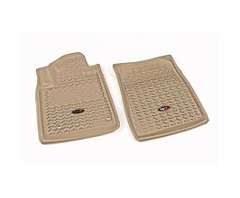 Rugged Ridge Floor Liner Front Tan 2012-2020 Toyota Sequoia / Tundra Regular / Double Cab for Toyota Tundra XK50