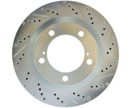 StopTech StopTech Select Sport 07-17 Toyota Tundra Sport Slotted & Drilled Front Left Rotor for Toyota Tundra XK50