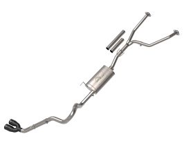 aFe Power 2022 Toyota Tundra V6-3.5L (tt) Vulcan Series 2.5in to 3in 304 SS Cat-Back Exhaust w/ Black Tip for Toyota Tundra XK70