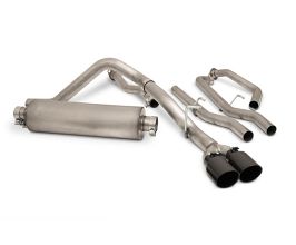 Gibson Exhaust 2022 Toyota Tundra 3.5L-T V6 5.5ft bed 2.5in Cat-Back Dual Sport Exhaust - Black Elite for Toyota Tundra XK70