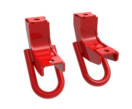 aFe Power Front Tow Hook Red 2022 Toyota Tundra 3.5L V6 for Toyota Tundra XK70