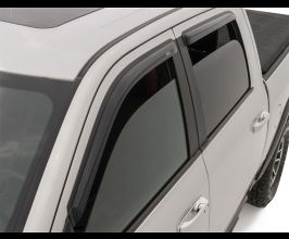 AVS 22-23 Toyota Tundra CrewMax Ventvisor Outside Mount Window Deflectors 4pc - Smoke for Toyota Tundra XK70