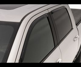 AVS 22-23 Toyota Tundra CC/CrewMax In-Channel Ventvisor Front & Rear Window Deflectors 4pc - Smoke for Toyota Tundra XK70
