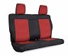 PRP Seats 11-12 Jeep Wrangler JK Rear Seat Cover/2 door - Black/Red