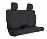 PRP Seats 11-12 Jeep Wrangler JKU Rear Seat Cover/4 door - Black with Red Stitching