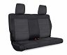 PRP Seats 11-12 Jeep Wrangler JKU Rear Seat Cover/4 door - Black/Grey