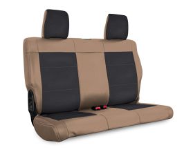 PRP Seats 11-12 Jeep Wrangler JKU Rear Seat Cover/4 door - Black/Tan for Universal All