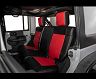 PRP Seats 11-12 Jeep Wrangler JKU Rear Seat Cover/4 door - Black/Red