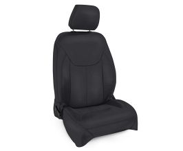 PRP Seats 13-18 Jeep Wrangler JK Front Seat Covers/2 door or 4 door (Pair) - All Black for Universal All