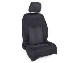 PRP Seats 13-18 Jeep Wrangler JK Front Seat Covers/2 door or 4 door (Pair) - Black/Grey for Universal All