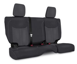PRP Seats 13-18 Jeep Wrangler JKU Rear Seat Cover/4 door - Black/Grey for Universal All