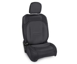 PRP Seats 2018+ Jeep Wrangler JLU/4 Door/Gladiator JT/Non-Rubicon Front Seat Covers(Pair) -Black/Grey for Universal All