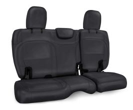 PRP Seats 2018+ Jeep Wrangler JLU/4 door Rear Bench Cover with Cloth Interior - All Black for Universal All