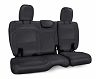 PRP Seats 2018+ Jeep Wrangler JLU/4 door Rear Bench Cover with Cloth Interior - All Black