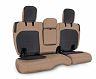 PRP Seats 2018+ Jeep Wrangler JLU/4 door Rear Bench Cover with Leather Interior - Black/Tan