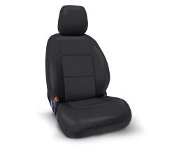PRP Seats 2016+ Toyota Tacoma Front Seat Covers (Pair) - All Black for Universal All