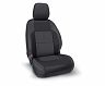 PRP Seats 2016+ Toyota Tacoma Front Seat Covers (Pair) - Black/Grey