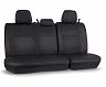 PRP Seats 2016+ Toyota Tacoma Rear Bench Cover Double Cab - Black with Red Stitching