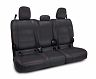 PRP Seats 2020+ Jeep Gladiator JT Rear Bench Cover for with Cloth Interior - Black with Red Stitching