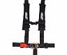PRP Seats 5.2 Harness with Shoulder Straps Sewn to Lap- Black for Universal 