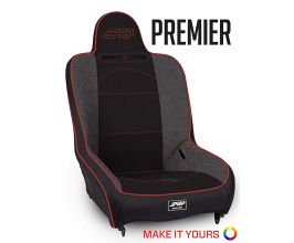 PRP Seats Premier High Back 4 In. XT Suspension Seat - Extra Wide for Universal All