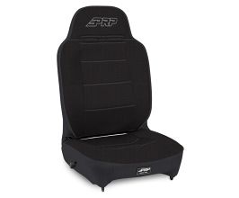 PRP Seats Enduro High Back Reclining Suspension Seat (Driver Side) - All Black for Universal All