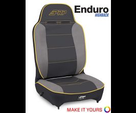 PRP Seats Enduro High Back Reclining 2 In. Extra Tall / Extra Wide Suspension Seat (Passenger Side) for Universal All