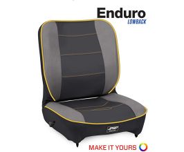 PRP Seats Enduro Low Back Reclining/Extra Wide Suspension Seat (Driver Side) for Universal All