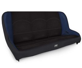 PRP Seats Jeep JKU/JLU Low Back Rear Bench - Black / Blue for Universal All