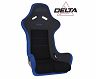 PRP Seats Delta Composite Seat- Black/Blue (Blue Outline/Delta Blue- Blue Stitching/201-263-201-V)