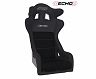 PRP Seats Echo Composite Seat- Black (Black Outline/Delta Black- Black Stitching)
