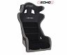 PRP Seats Echo Composite Seat- Black/Grey (Silver Outline/Delta Silver- Silver Stitching)