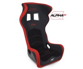 PRP Seats Alpha Head Containment Composite Seat- Black/Red for Universal All